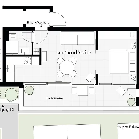 Seelandsuite Bodensee Apartament